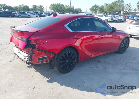 2021 Lexus Is 350 F Sport from USA, damaged, VIN JTHGZ1B27M5041855